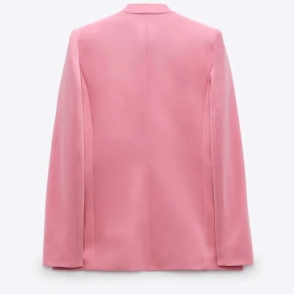Zara Pants & Jumpsuits S L Zara Pink Blazer Set Poshmark